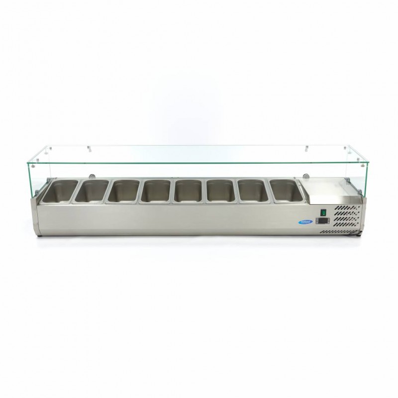 Countertop Prep Fridge - 180cm - Fits 8 x 1/3 GN Countertop Prep Fridge - 180cm - Fits 8 x 1/3 GN