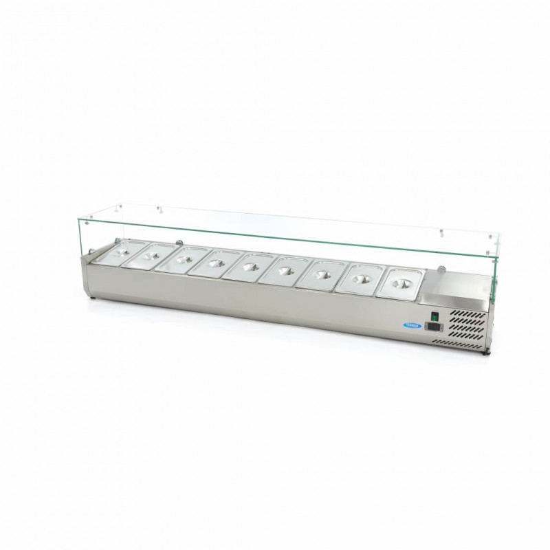 Countertop Prep Fridge - 200cm - Fits 9 x 1/3 GN Countertop Prep Fridge - 200cm - Fits 9 x 1/3 GN