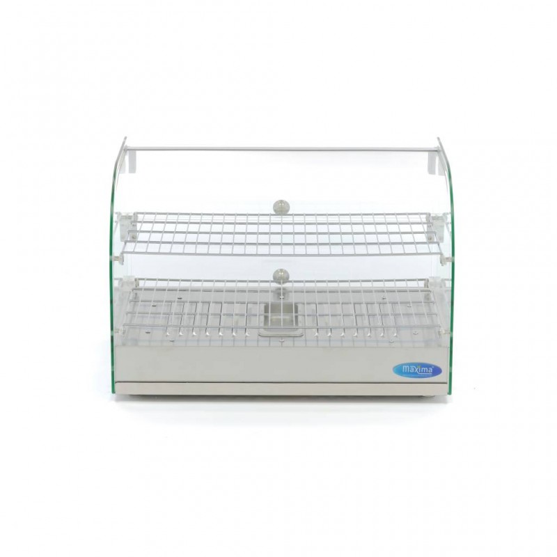 Heated Food Display - 45L - 55cm - 2 Shelves Heated Food Display - 45L - 55cm - 2 Shelves