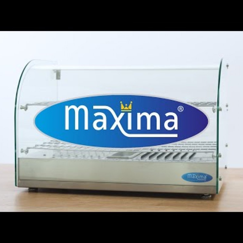Heated Food Display - 45L - 55cm - 2 Shelves Heated Food Display - 45L - 55cm - 2 Shelves