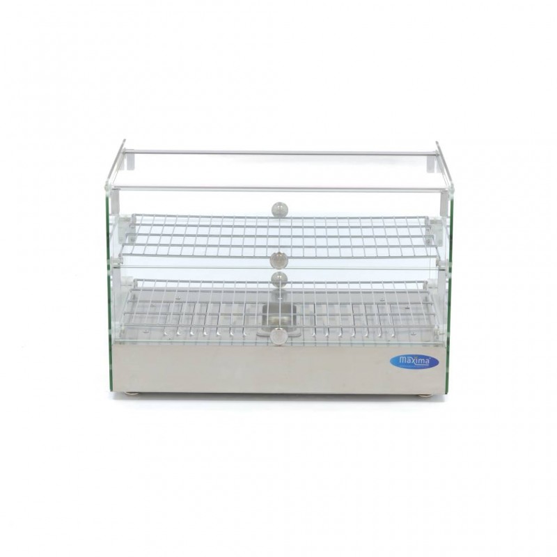 Heated Food Display - 50L - 55cm - 2 Shelves Heated Food Display - 50L - 55cm - 2 Shelves