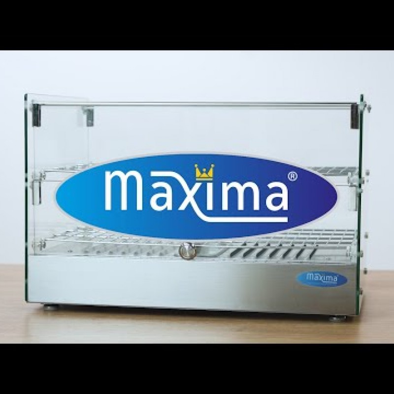 Heated Food Display - 50L - 55cm - 2 Shelves Heated Food Display - 50L - 55cm - 2 Shelves