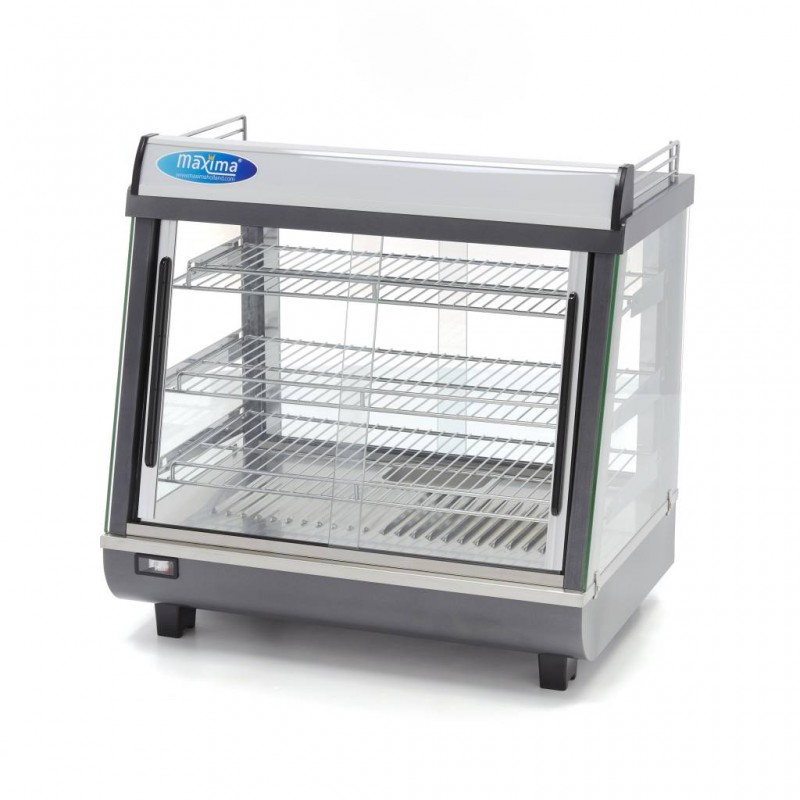 Heated Food Display - 96L - 67,5cm - 3 Shelves Heated Food Display - 96L - 67,5cm - 3 Shelves
