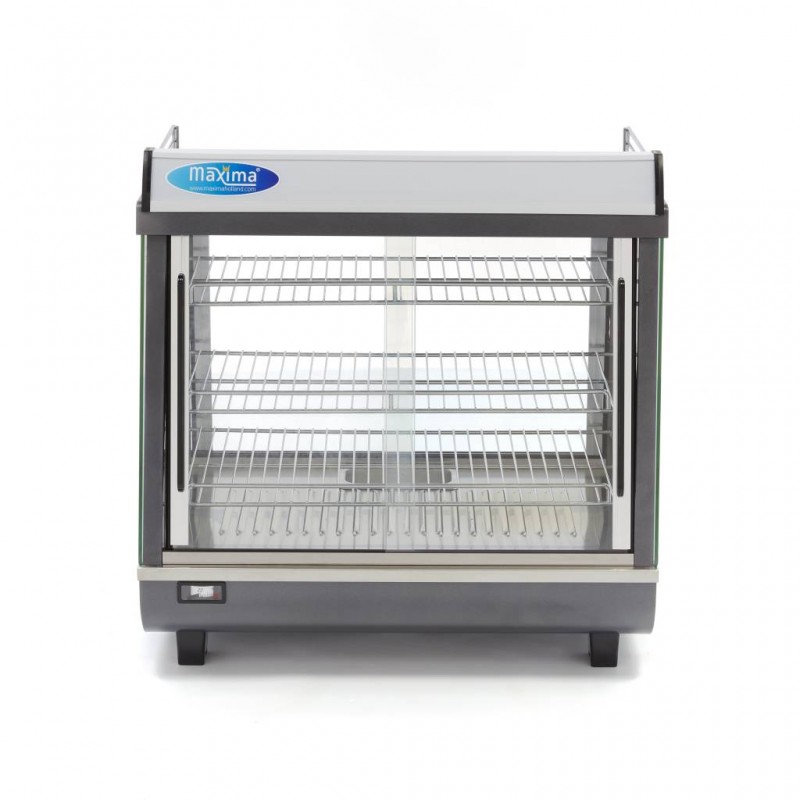 Heated Food Display - 96L - 67,5cm - 3 Shelves Heated Food Display - 96L - 67,5cm - 3 Shelves