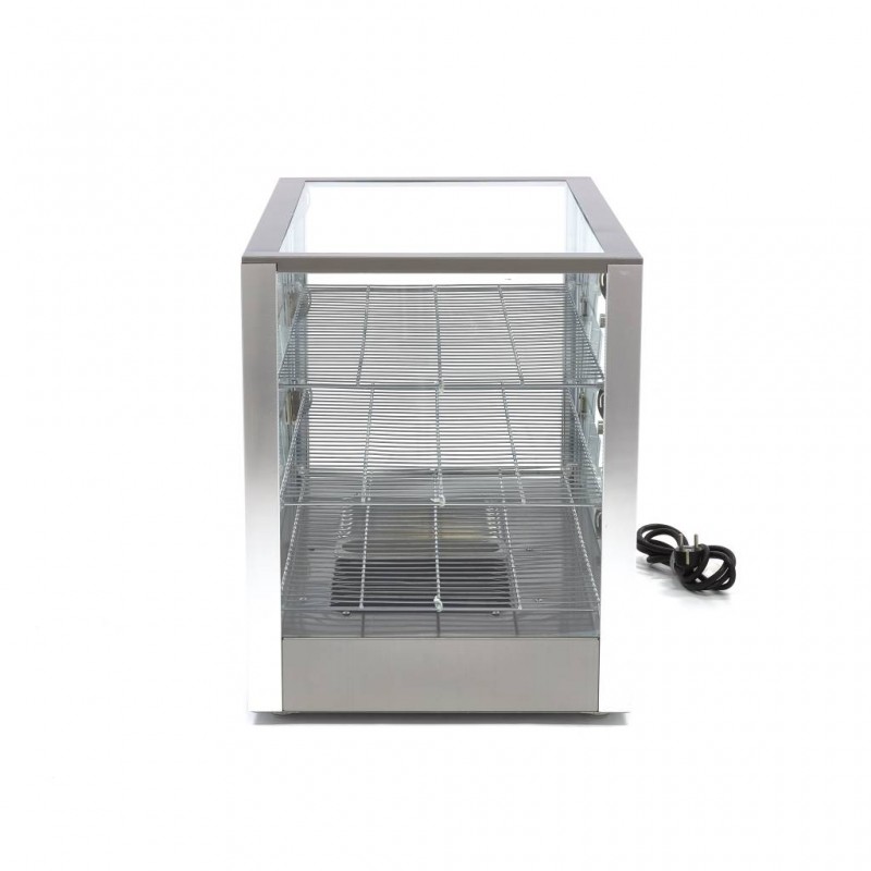 Heated Food Display - 115L - 70cm - 3 Shelves Heated Food Display - 115L - 70cm - 3 Shelves