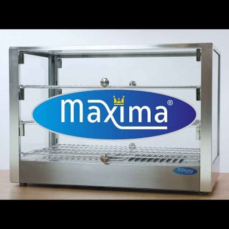 Heated Food Display - 115L - 70cm - 3 Shelves Heated Food Display - 115L - 70cm - 3 Shelves