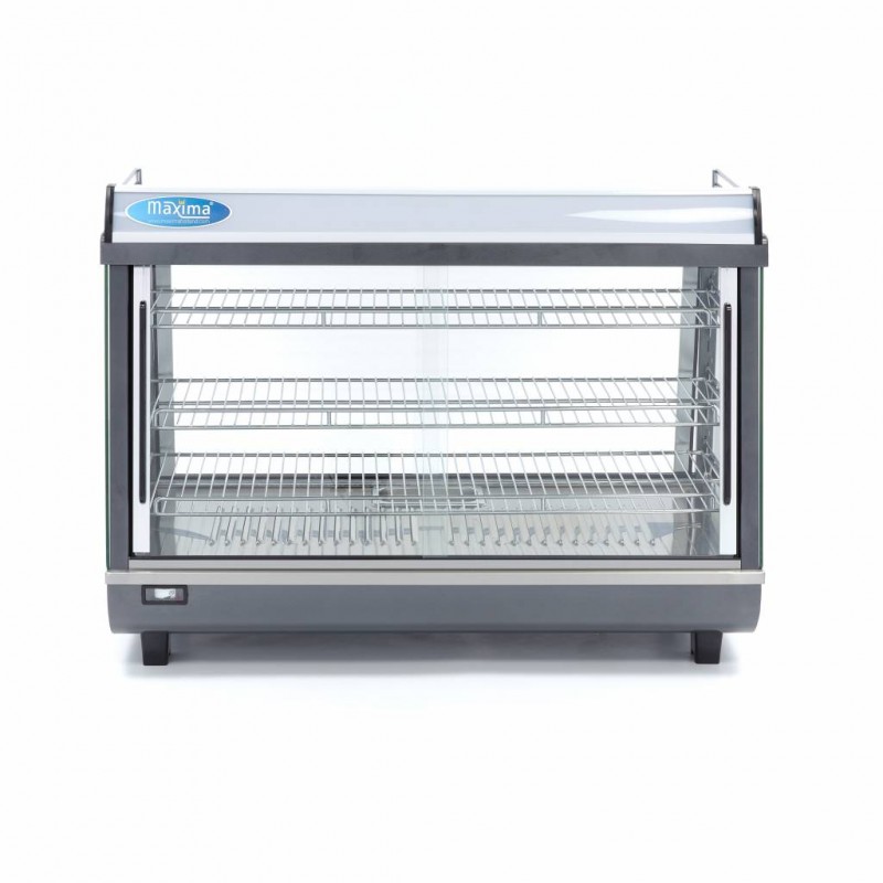 Heated Food Display - 136L - 91,5cm - 3 Shelves Heated Food Display - 136L - 91,5cm - 3 Shelves