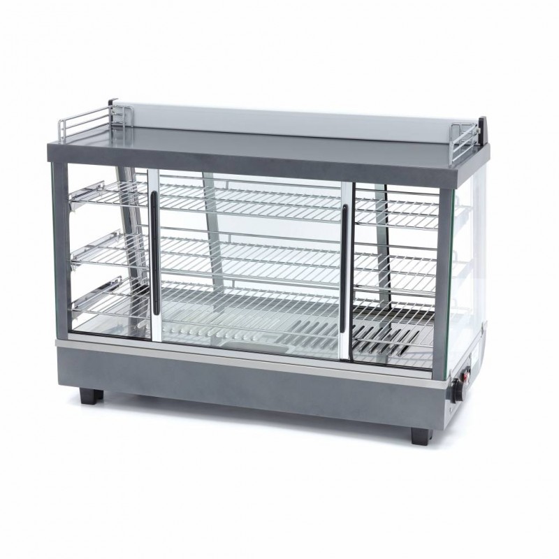Heated Food Display - 136L - 91,5cm - 3 Shelves Heated Food Display - 136L - 91,5cm - 3 Shelves