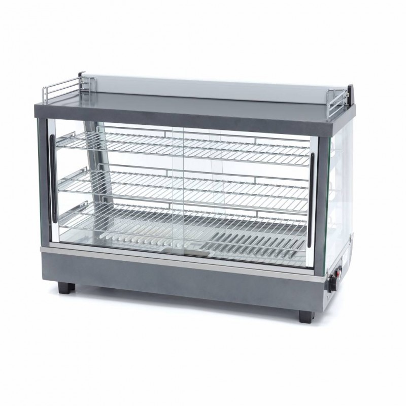 Heated Food Display - 136L - 91,5cm - 3 Shelves Heated Food Display - 136L - 91,5cm - 3 Shelves