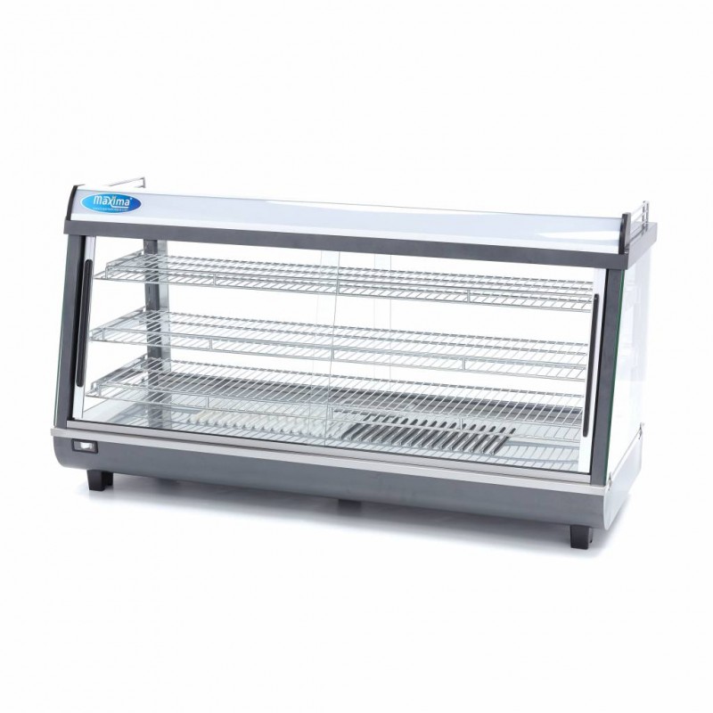 Heated Food Display - 186L - 121,5cm - 3 Shelves Heated Food Display - 186L - 121,5cm - 3 Shelves