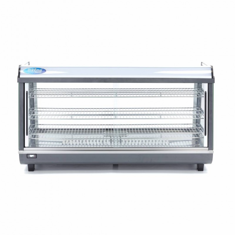 Heated Food Display - 186L - 121,5cm - 3 Shelves Heated Food Display - 186L - 121,5cm - 3 Shelves