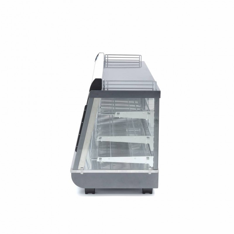 Heated Food Display - 186L - 121,5cm - 3 Shelves Heated Food Display - 186L - 121,5cm - 3 Shelves