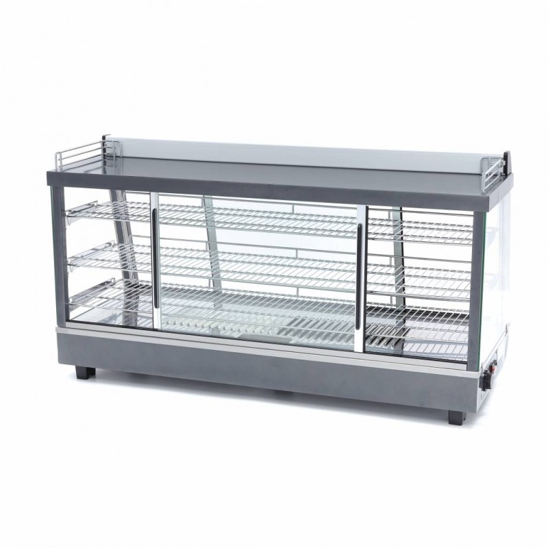 Heated Food Display - 186L - 121,5cm - 3 Shelves Heated Food Display - 186L - 121,5cm - 3 Shelves