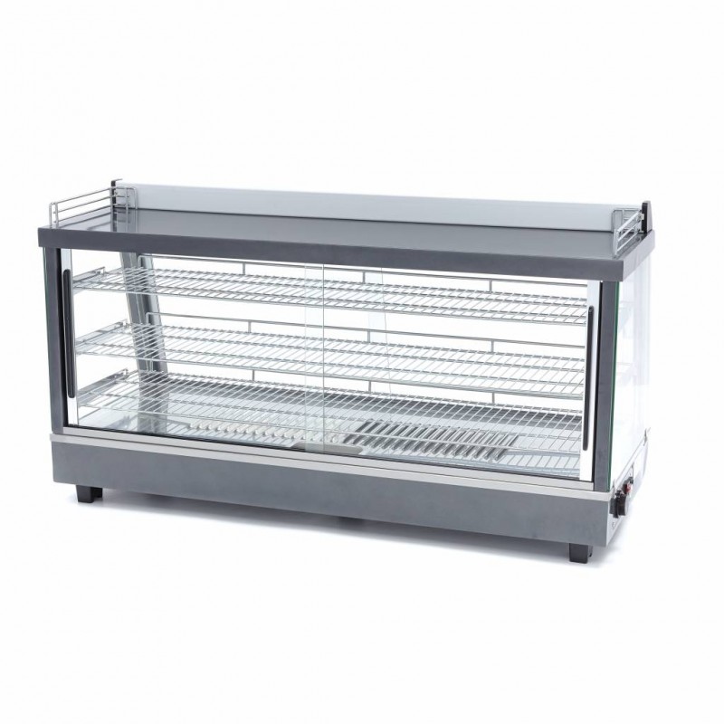 Heated Food Display - 186L - 121,5cm - 3 Shelves Heated Food Display - 186L - 121,5cm - 3 Shelves