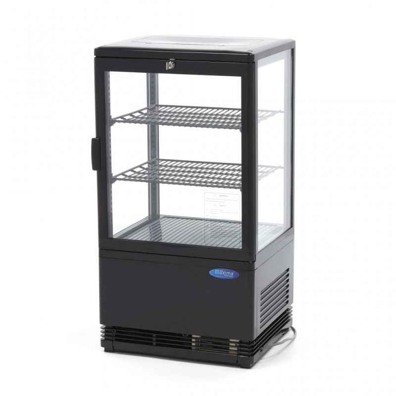 Display Fridge - 58L - 43cm - Black Display Fridge - 58L - 43cm - Black