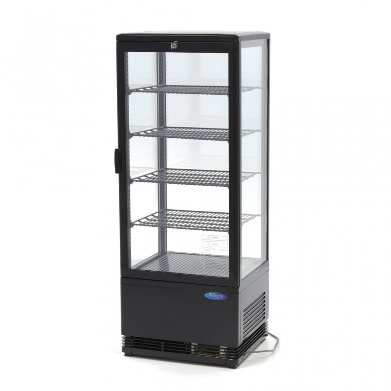 Display Fridge - 98L - 43cm - Black Display Fridge - 98L - 43cm - Black