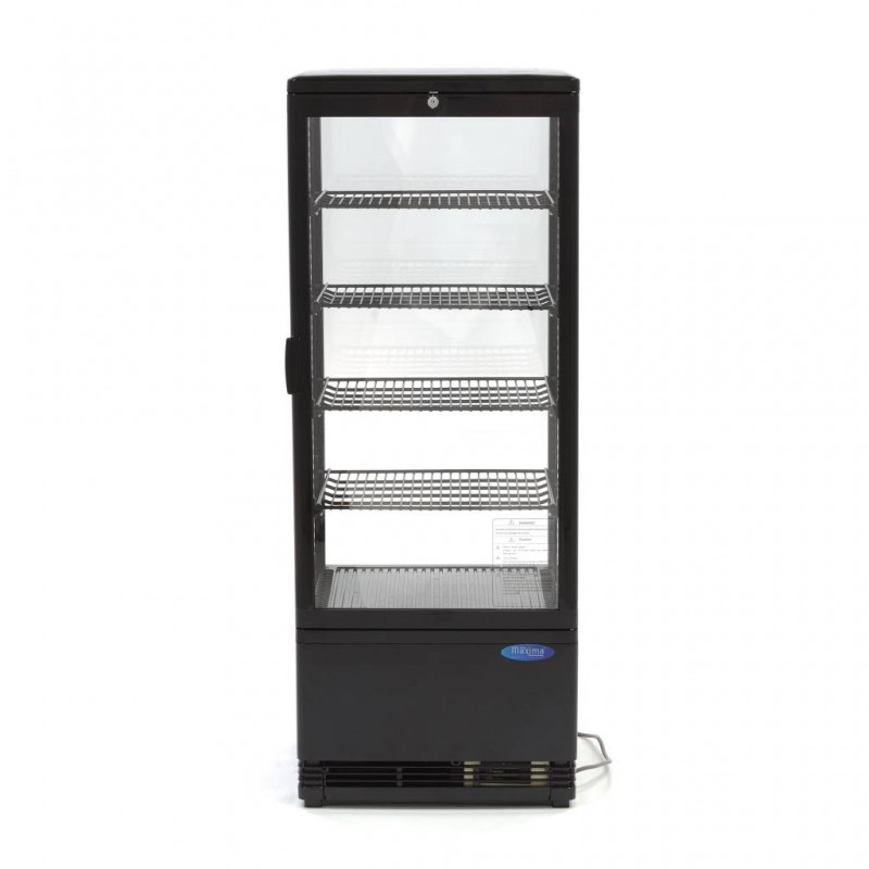 Display Fridge - 98L - 43cm - Black Display Fridge - 98L - 43cm - Black