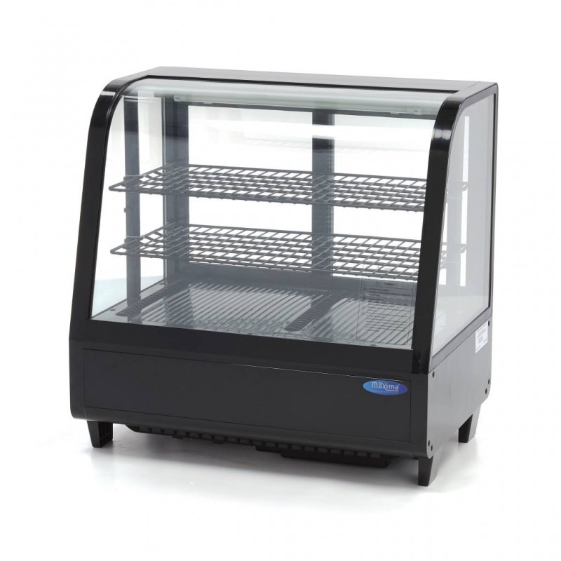 Display Fridge - 100L - 68cm - Black - Rear Sliding Door Display Fridge - 100L - 68cm - Black - Rear Sliding Door