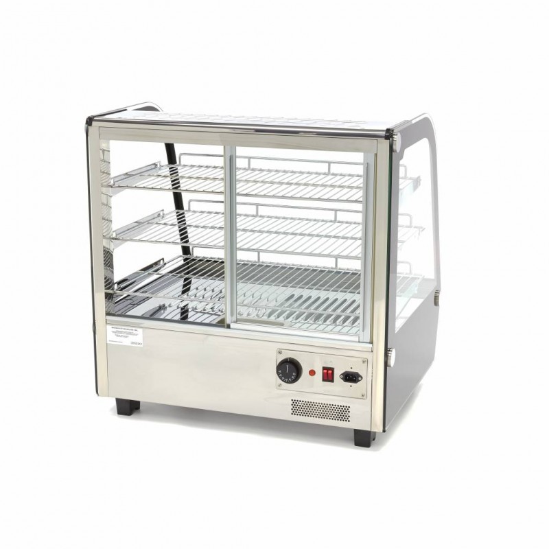 Heated Food Display - 120L - 67,8cm - 3 Shelves Heated Food Display - 120L - 67,8cm - 3 Shelves