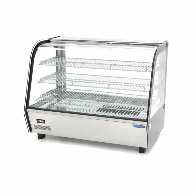 Heated Food Display - 160L - 85,6cm - 3 Shelves Heated Food Display - 160L - 85,6cm - 3 Shelves