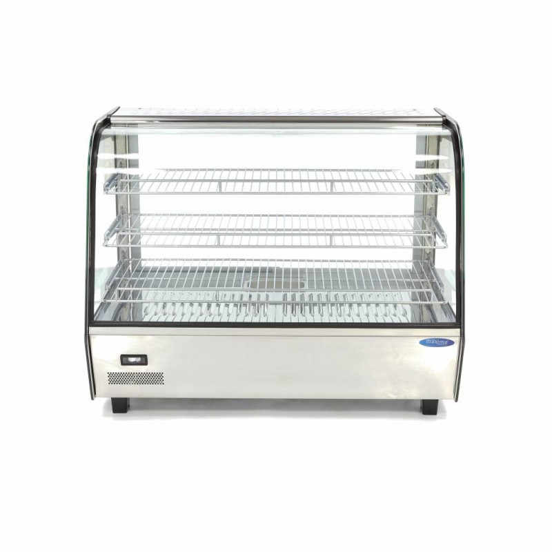 Heated Food Display - 160L - 85,6cm - 3 Shelves Heated Food Display - 160L - 85,6cm - 3 Shelves