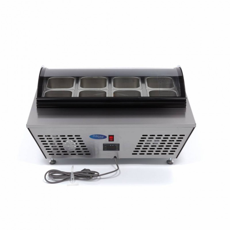 Saladette - 67L - incl 8 x 1/6 GN - Tabletop Saladette - 67L - incl 8 x 1/6 GN - Tabletop