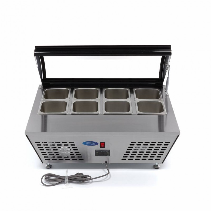 Saladette - 67L - incl 8 x 1/6 GN - Tabletop Saladette - 67L - incl 8 x 1/6 GN - Tabletop