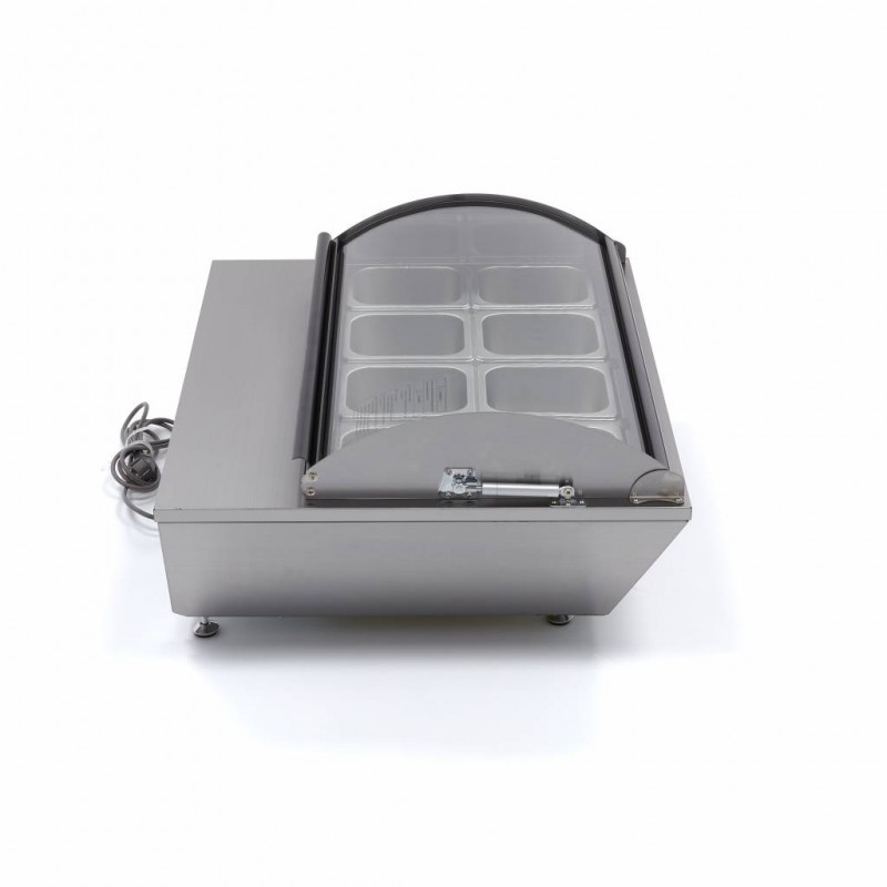 Saladette - 67L - incl 8 x 1/6 GN - Tabletop Saladette - 67L - incl 8 x 1/6 GN - Tabletop