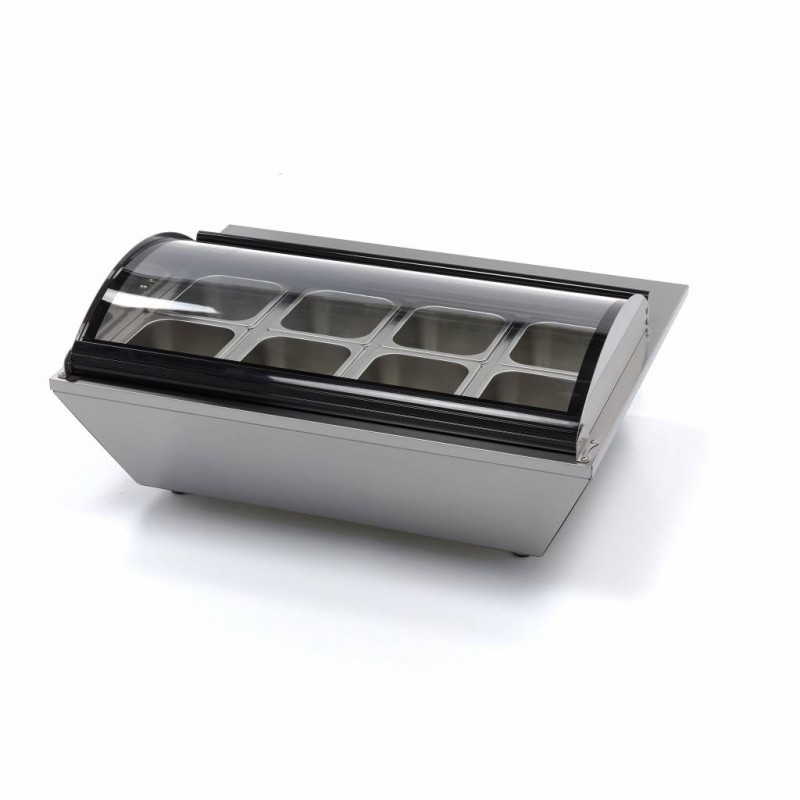 Saladette - 67L - incl 8 x 1/6 GN - Tabletop Saladette - 67L - incl 8 x 1/6 GN - Tabletop