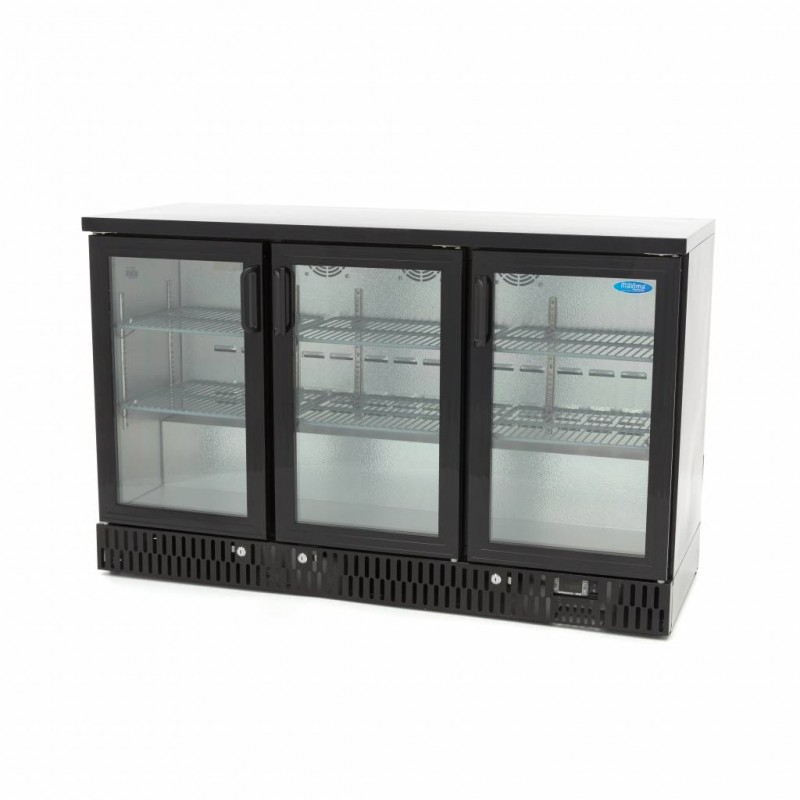 Drinks Fridge - 341L - 3 Hinged Doors - 6 Adjustable Shelves Drinks Fridge - 341L - 3 Hinged Doors - 6 Adjustable Shelves