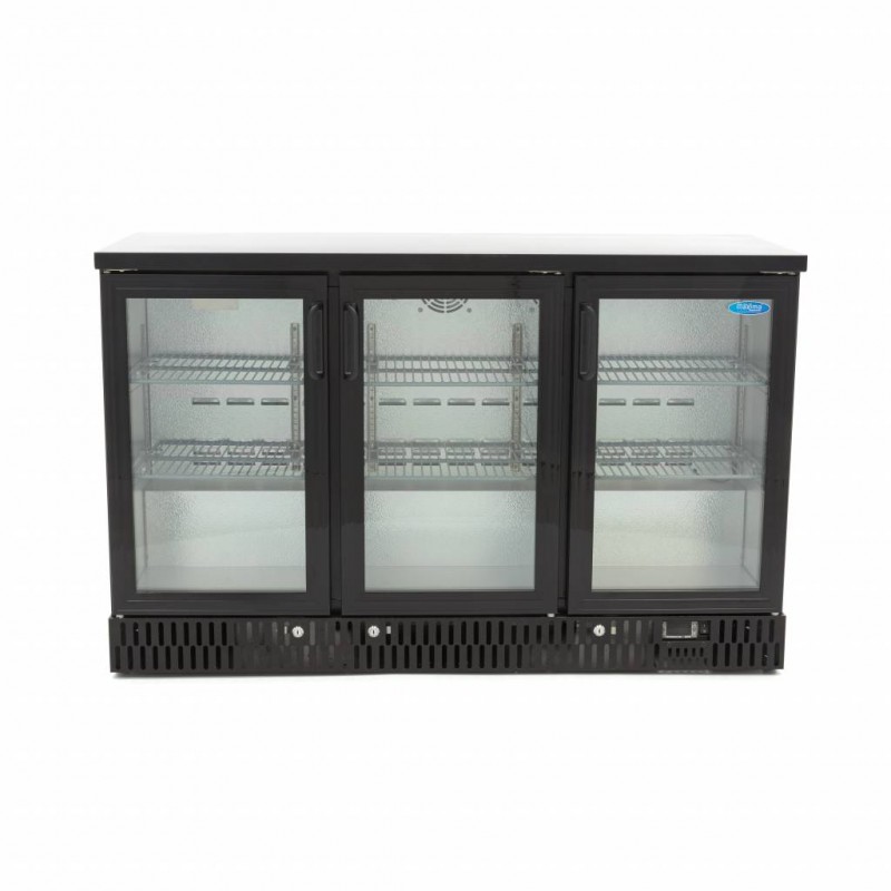 Drinks Fridge - 341L - 3 Hinged Doors - 6 Adjustable Shelves Drinks Fridge - 341L - 3 Hinged Doors - 6 Adjustable Shelves