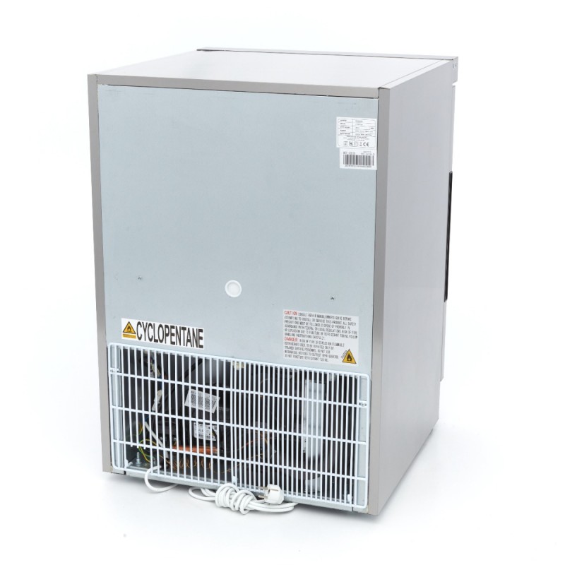 Fridge - 200L - 3 Adjustable Shelves - Stainless Steel Fridge - 200L - 3 Adjustable Shelves - Stainless Steel