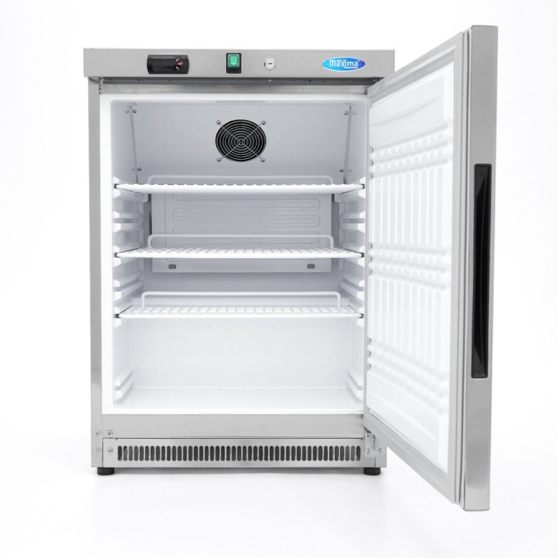 Fridge - 200L - 3 Adjustable Shelves - Stainless Steel Fridge - 200L - 3 Adjustable Shelves - Stainless Steel