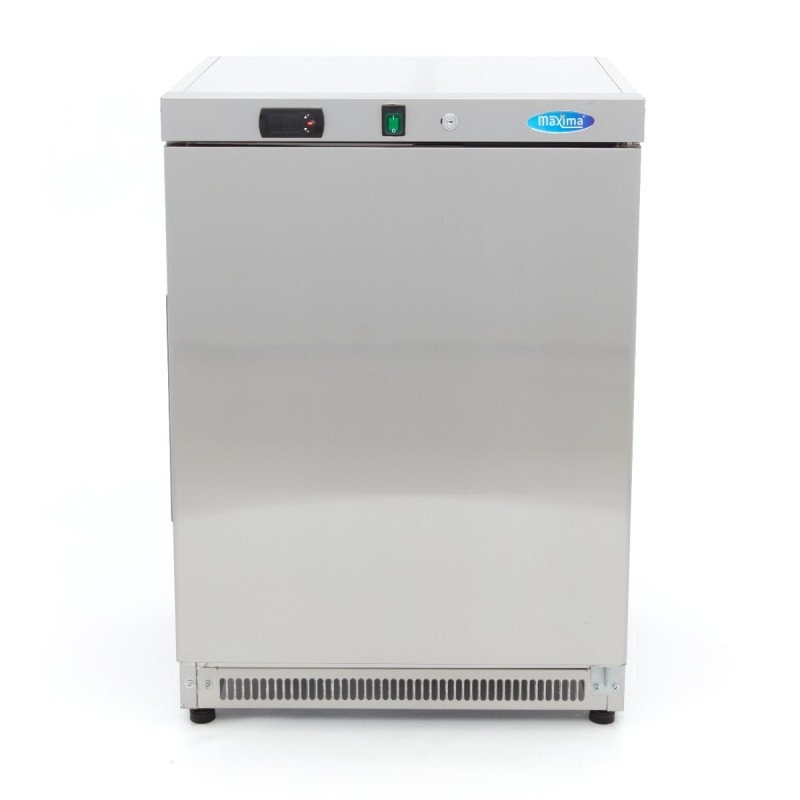 Freezer - 200L - 2 Fixed Shelves - Stainless Steel Freezer - 200L - 2 Fixed Shelves - Stainless Steel