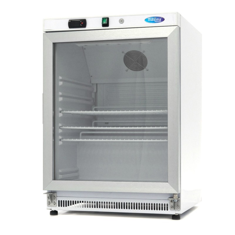 Fridge - 200L - White - with Glass Door Fridge - 200L - White - with Glass Door