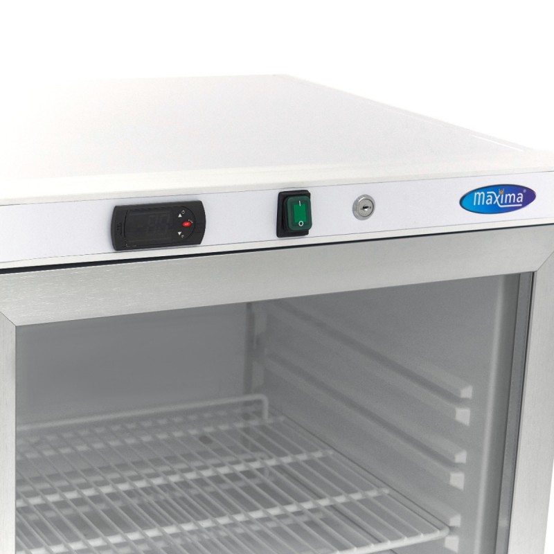 Fridge - 200L - White - with Glass Door Fridge - 200L - White - with Glass Door