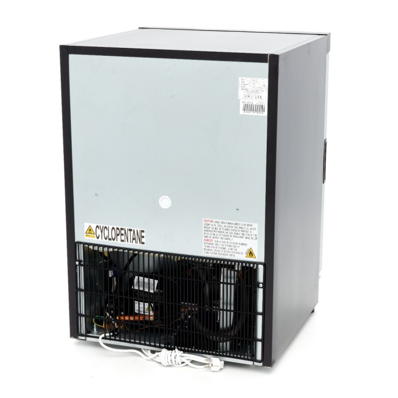 Fridge - 200L - Black - with Glass Door Fridge - 200L - Black - with Glass Door