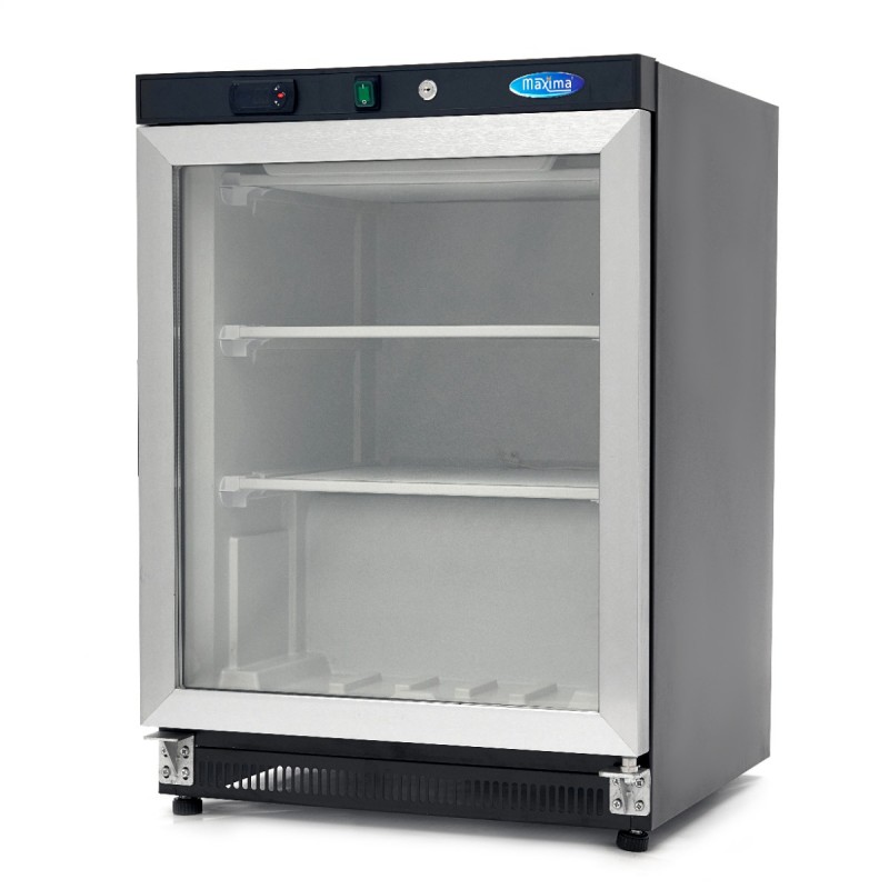Freezer - 200L - Black - with Glass Door Freezer - 200L - Black - with Glass Door