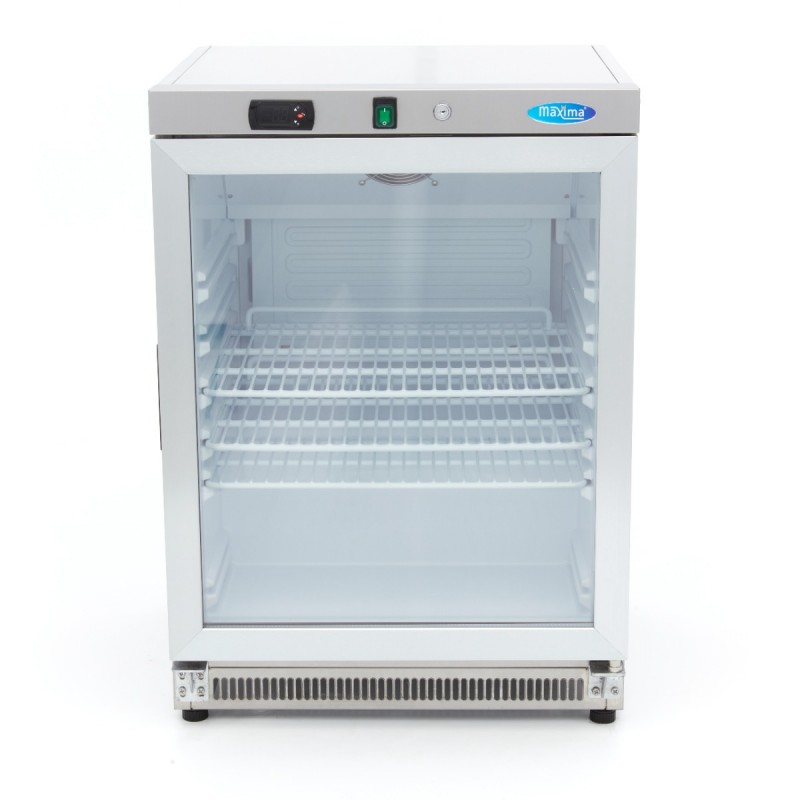 Fridge - 200L - Stainless Steel - with Glass Door Fridge - 200L - Stainless Steel - with Glass Door