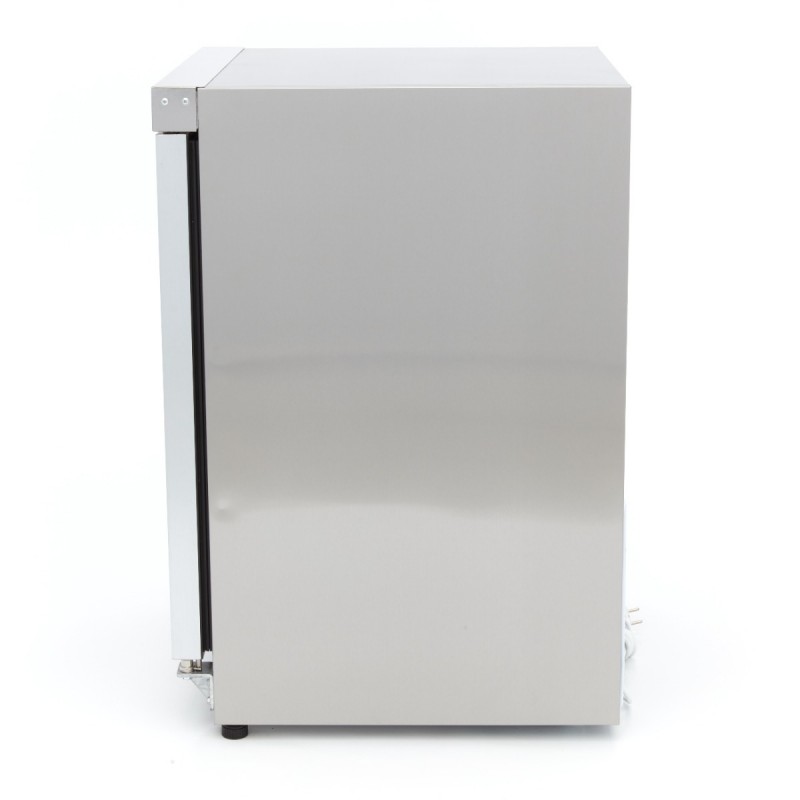 Fridge - 200L - Stainless Steel - with Glass Door Fridge - 200L - Stainless Steel - with Glass Door