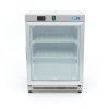 Freezer - 200L - Stainless Steel - with Glass Door Freezer - 200L - Stainless Steel - with Glass Door