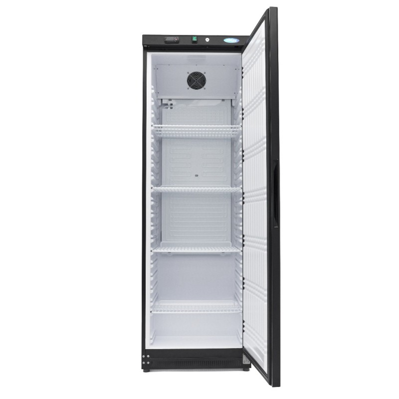 Fridge - 400L - 4 Adjustable Shelves - Black Fridge - 400L - 4 Adjustable Shelves - Black