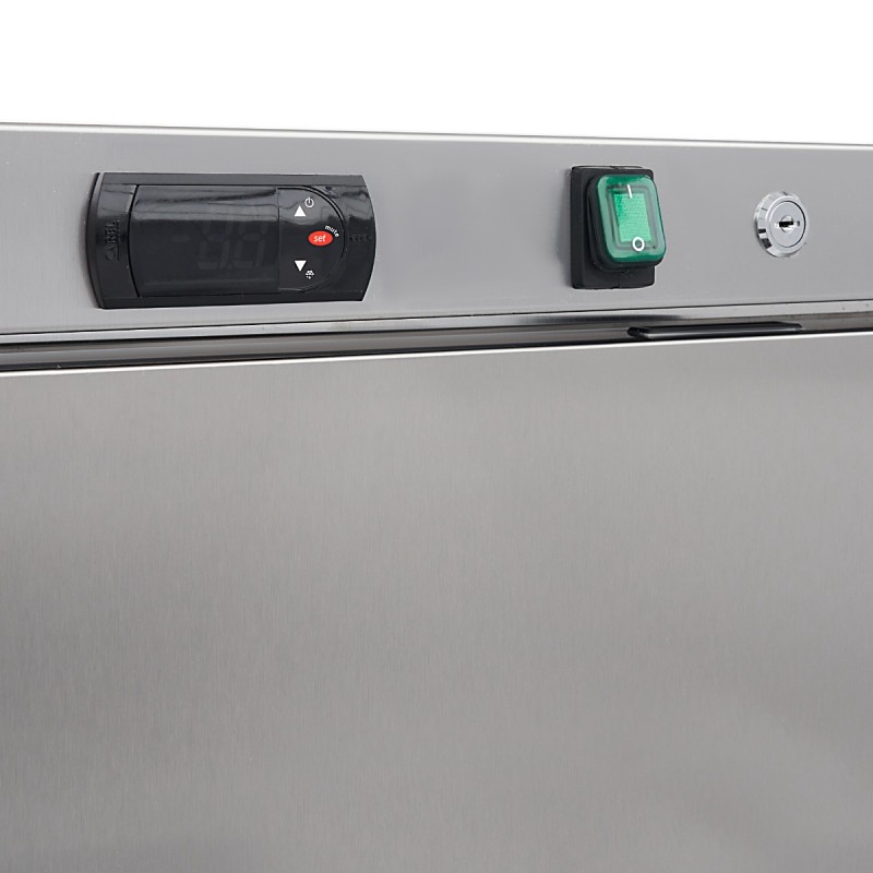 Freezer - 400L - 6 Fixed Shelves - Stainless Steel Freezer - 400L - 6 Fixed Shelves - Stainless Steel