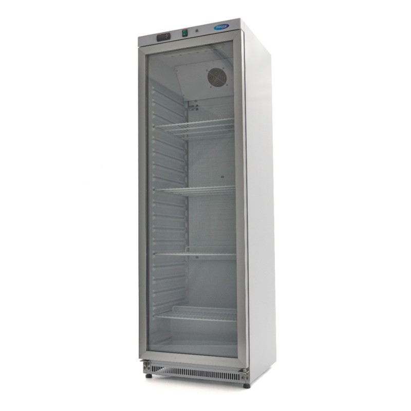 Fridge - 400L - White - with Glass Door Fridge - 400L - White - with Glass Door