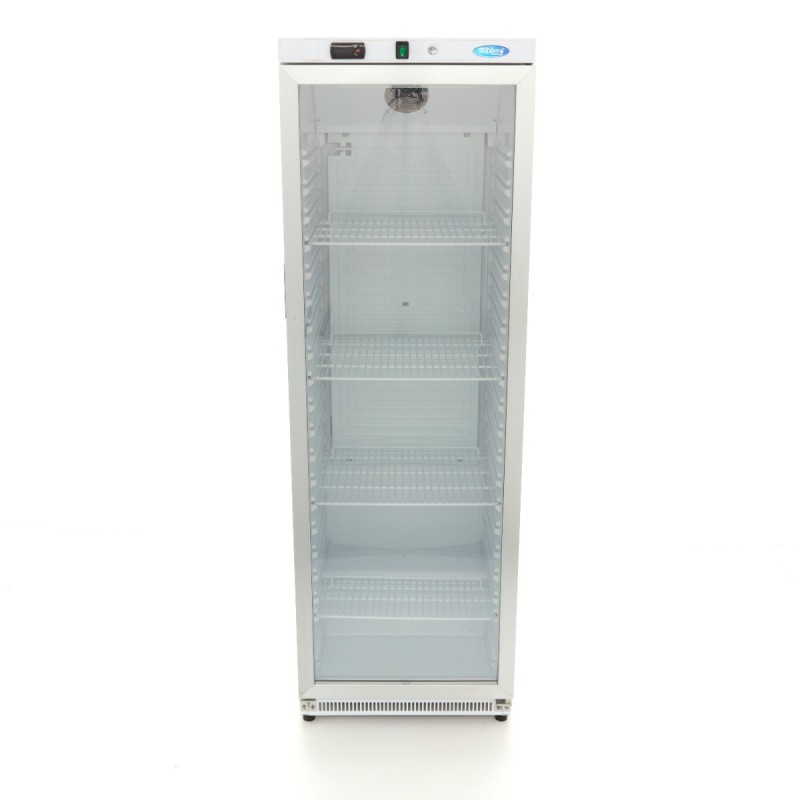Fridge - 400L - White - with Glass Door Fridge - 400L - White - with Glass Door