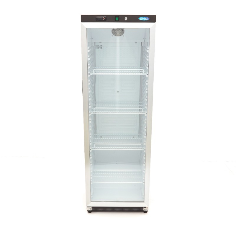 Fridge - 400L - Black - with Glass Door Fridge - 400L - Black - with Glass Door