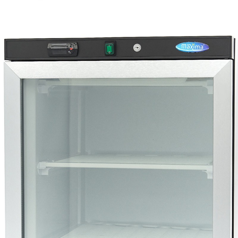 Freezer - 400L - Black - with Glass Door Freezer - 400L - Black - with Glass Door