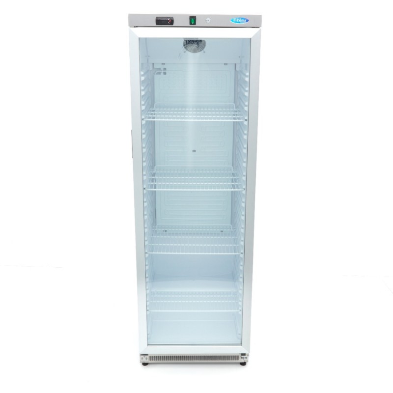 Fridge - 400L - Stainless Steel - with Glass Door Fridge - 400L - Stainless Steel - with Glass Door