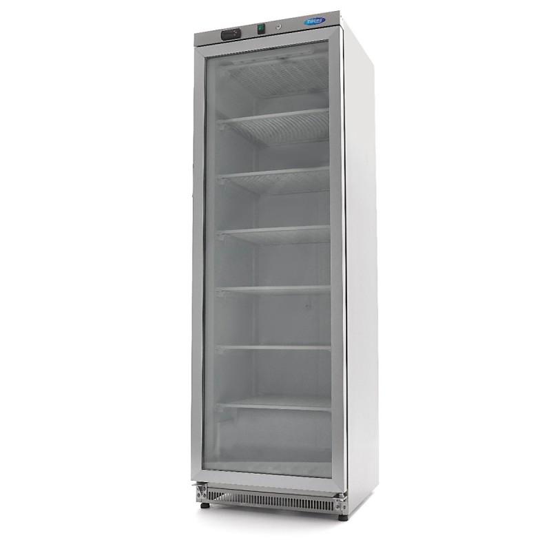 Freezer - 400L - Stainless Steel - with Glass Door Freezer - 400L - Stainless Steel - with Glass Door