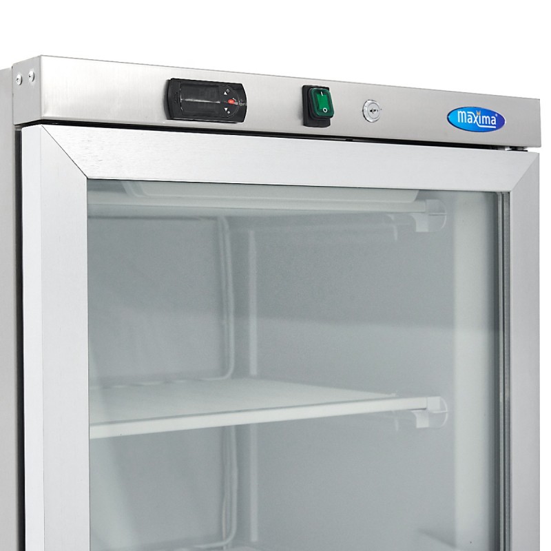 Freezer - 400L - Stainless Steel - with Glass Door Freezer - 400L - Stainless Steel - with Glass Door